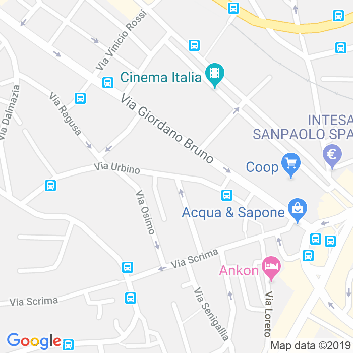 CAP di Via Urbino a Ancona