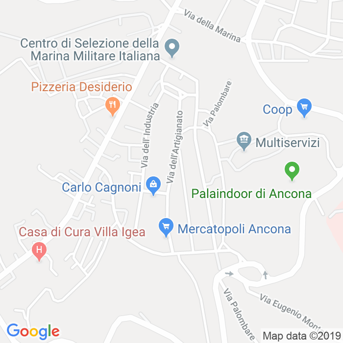 CAP di Via Dell Artigianato a Ancona
