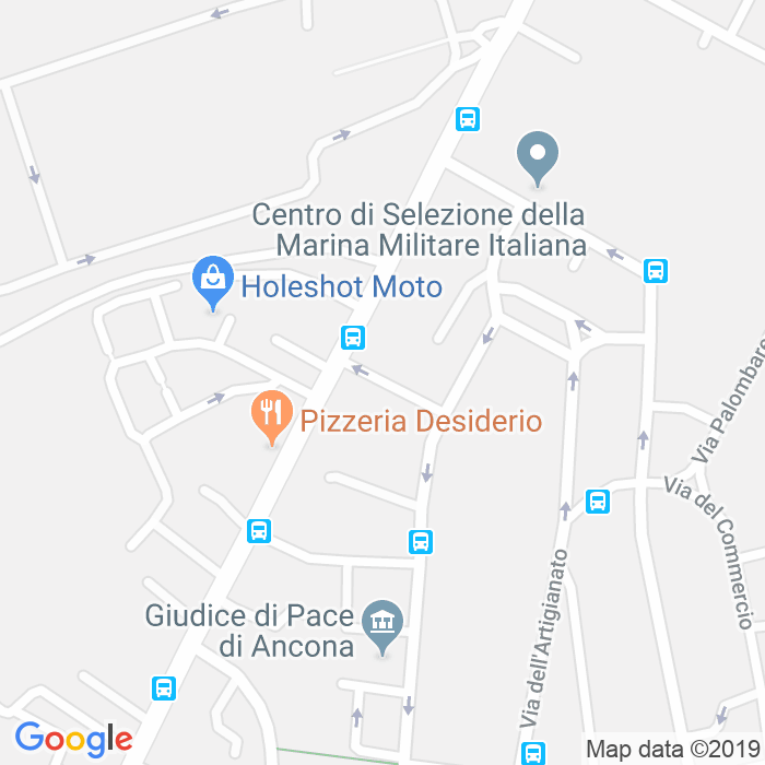 CAP di Via Della Tecnica a Ancona