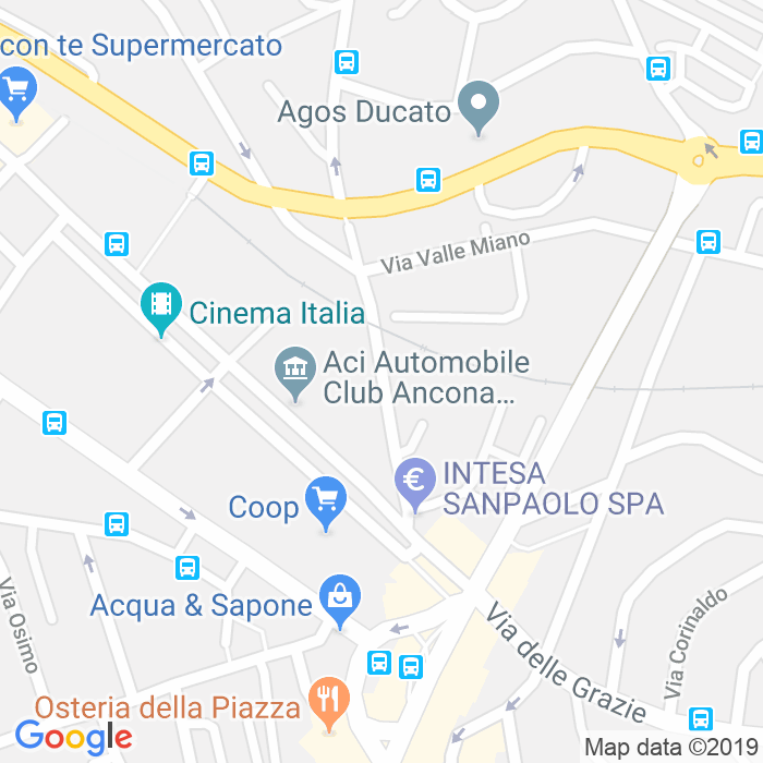 CAP di Via Lorenzo Lotto a Ancona