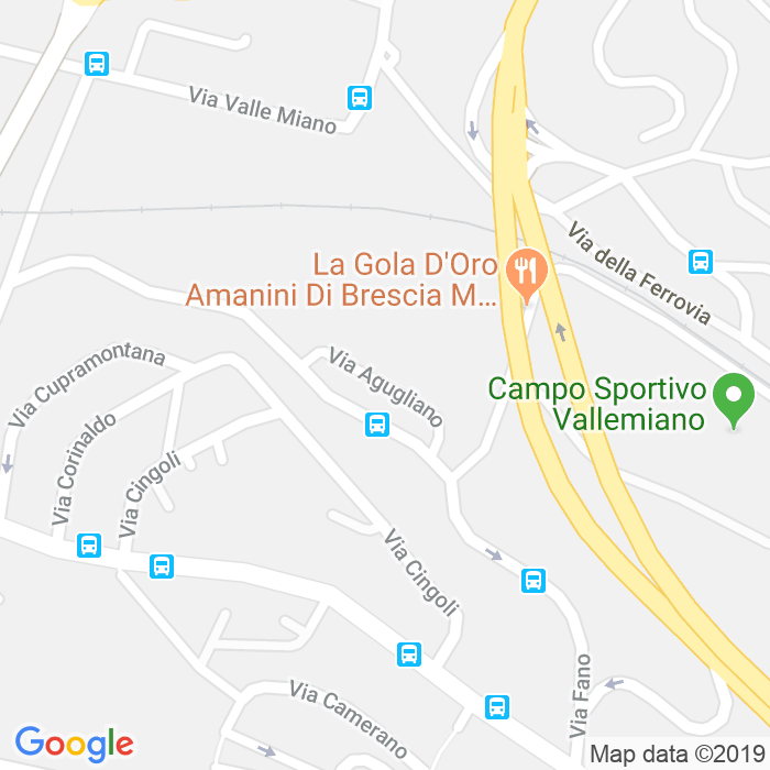CAP di Via Agugliano a Ancona