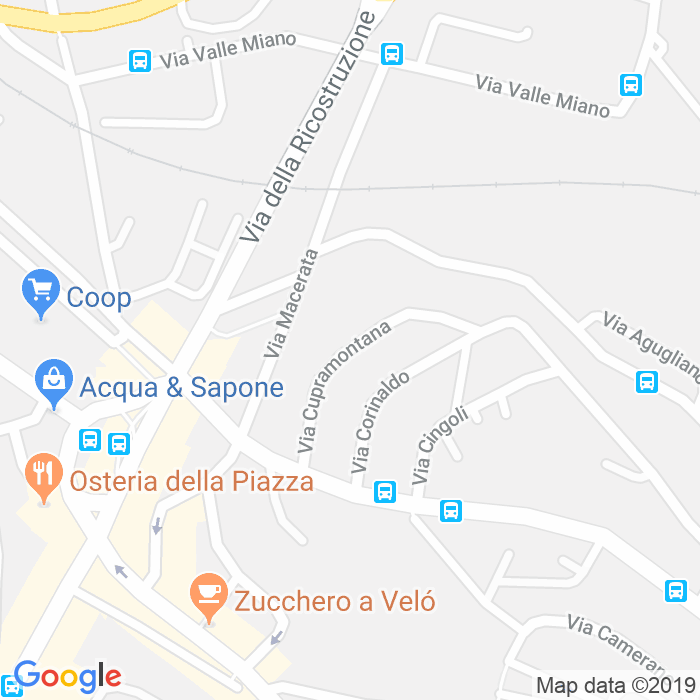 CAP di Via Cupramontana a Ancona