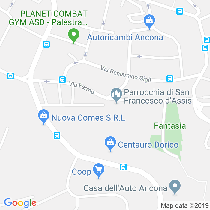 CAP di Via Dei Cappuccini a Ancona