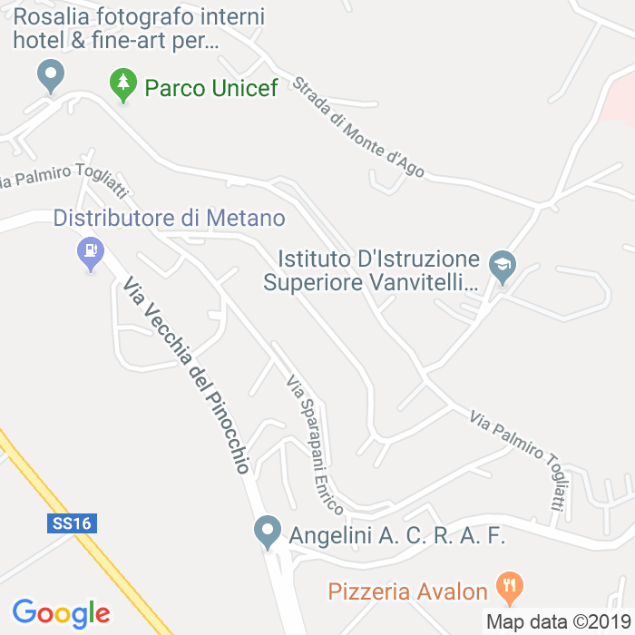 CAP di Via Amato Tiraboschi a Ancona