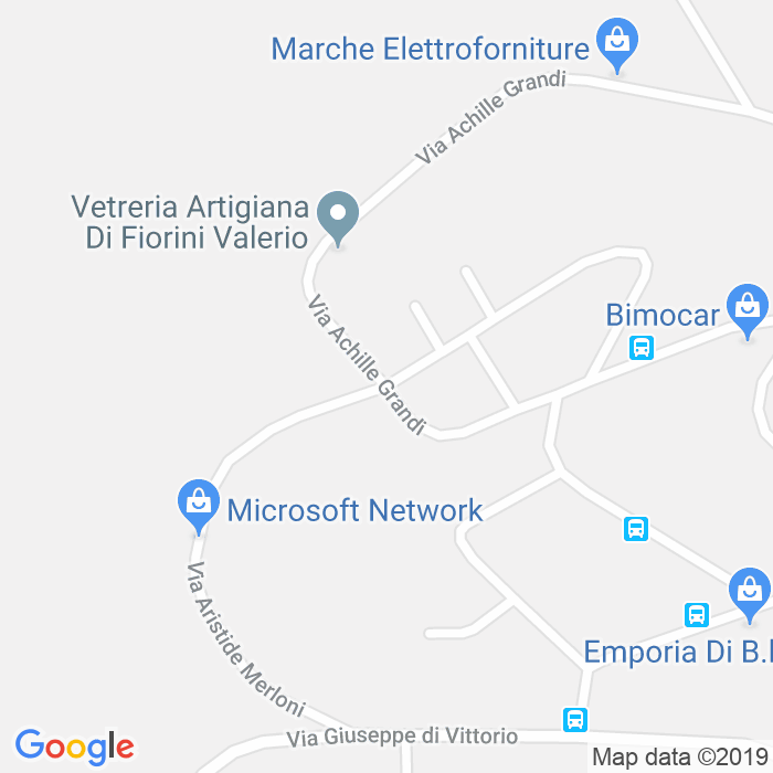 CAP di Via Aristide Merloni a Ancona