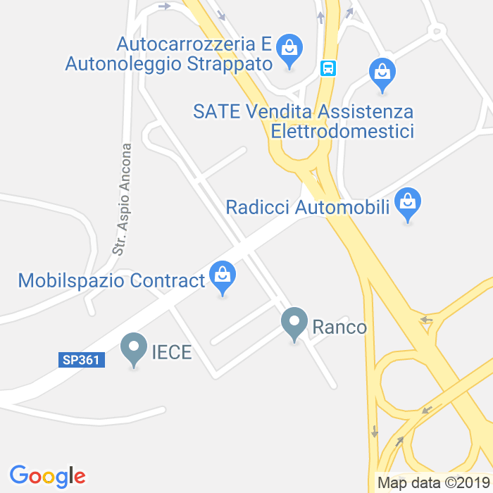 CAP di Via Carlo Maccari a Ancona