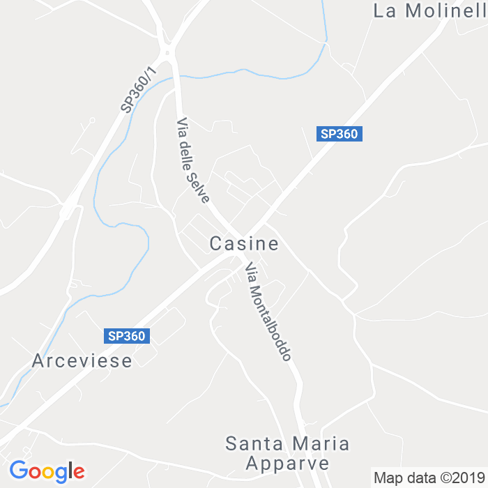 CAP di Via Casine a Ancona