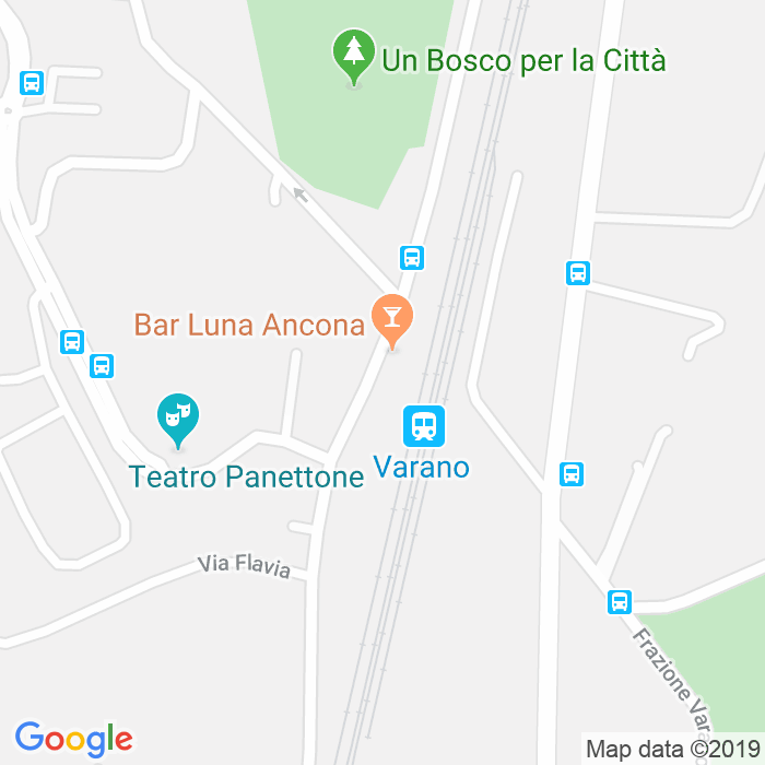 CAP di Via Ponte Rosso a Ancona