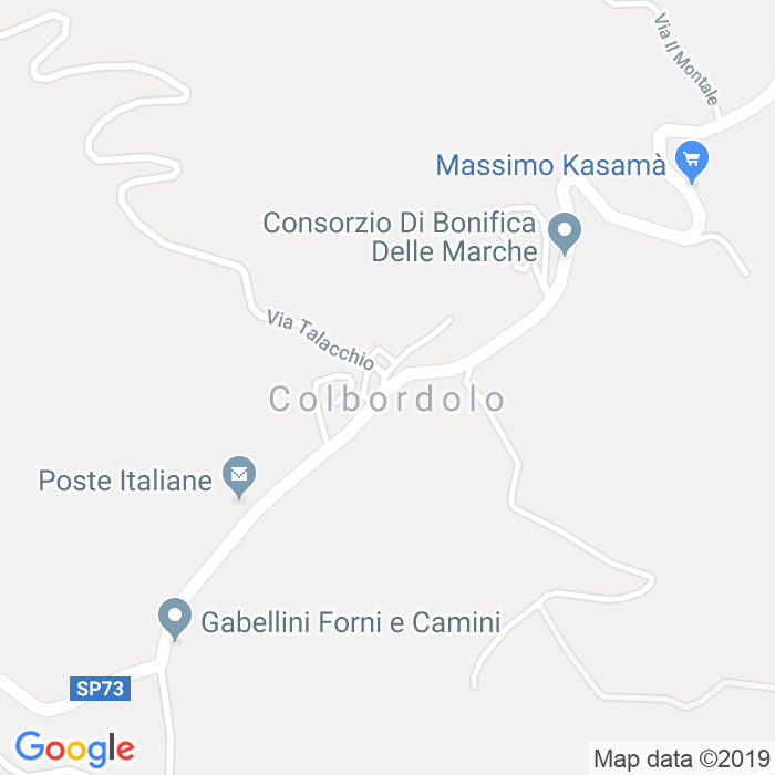 CAP di Colbordolo in Pesaro E Urbino