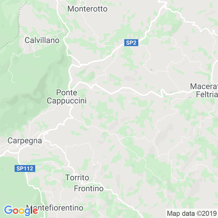 CAP di Pietrarubbia in Pesaro E Urbino