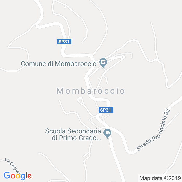 CAP di Mombaroccio in Pesaro E Urbino