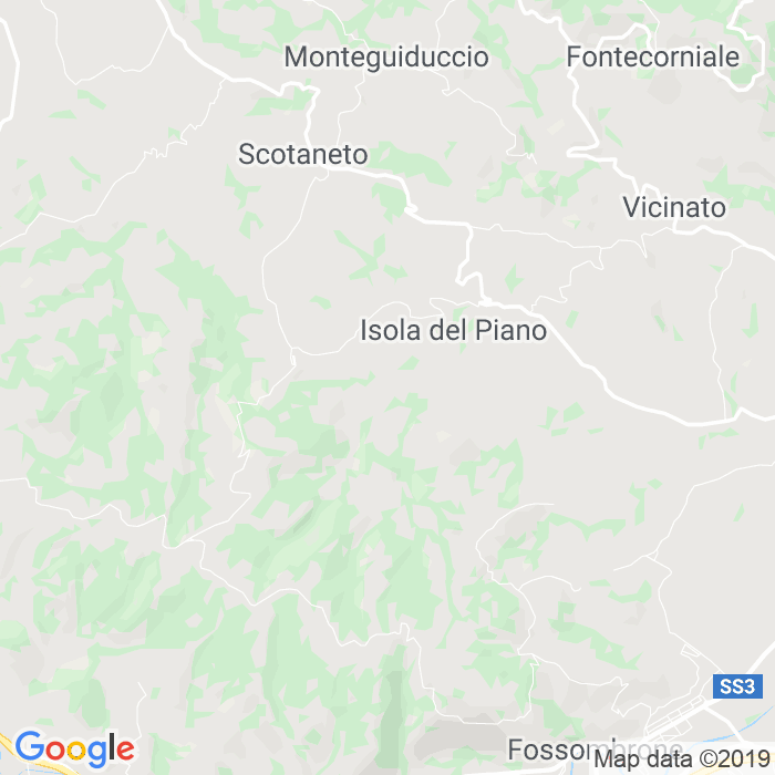 CAP di Isola Del Piano in Pesaro E Urbino