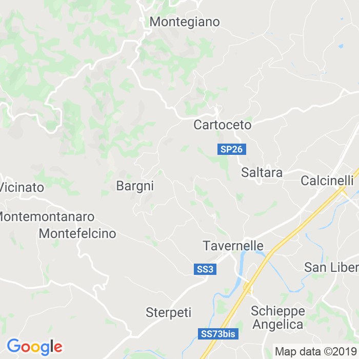 CAP di Serrungarina in Pesaro E Urbino