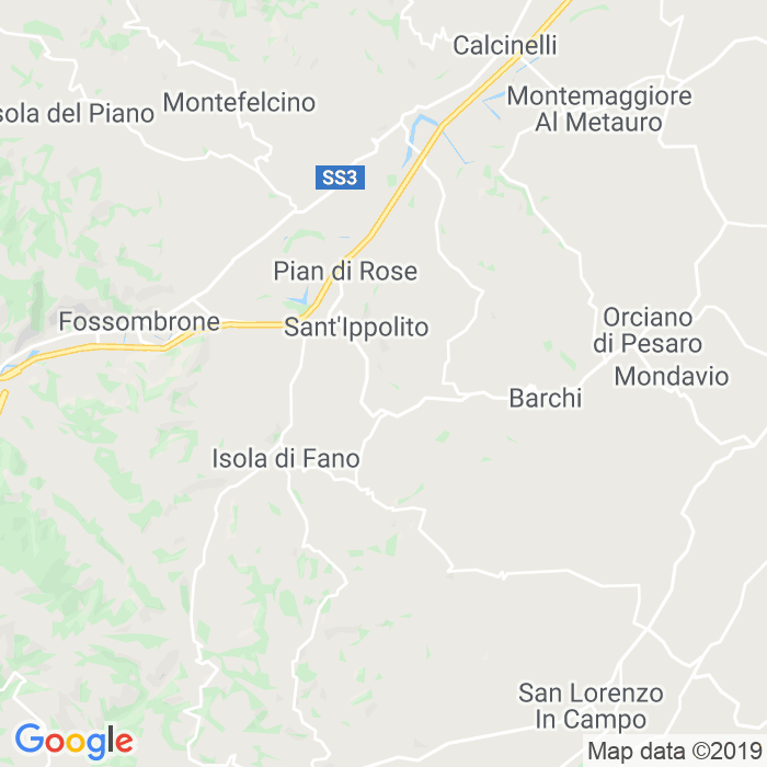 CAP di Sant'Ippolito in Pesaro E Urbino