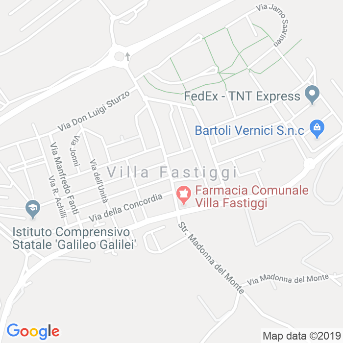CAP di Villa Fastiggi a Pesaro