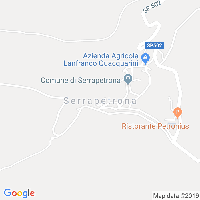 CAP di Serrapetrona in Macerata