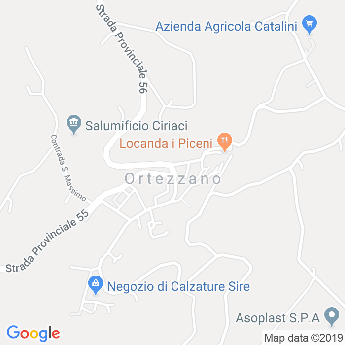 CAP di Ortezzano in Ascoli Piceno
