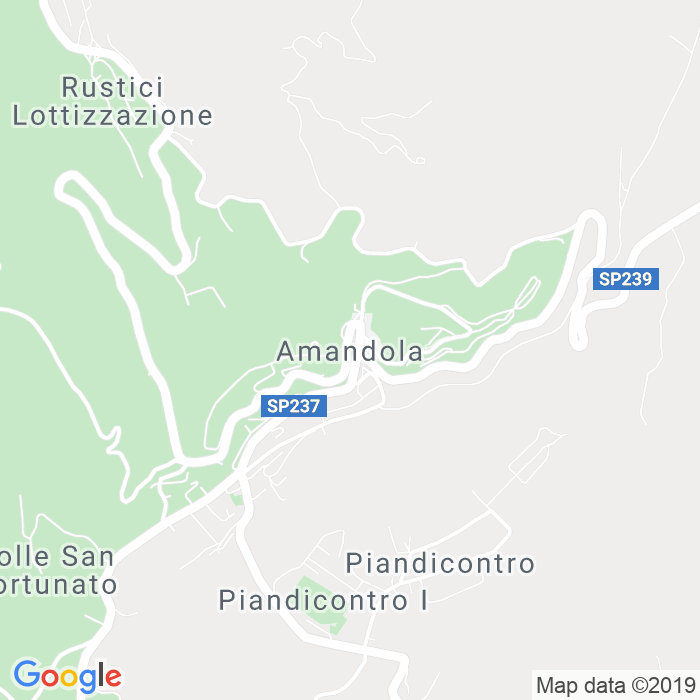 CAP di Amandola in Ascoli Piceno