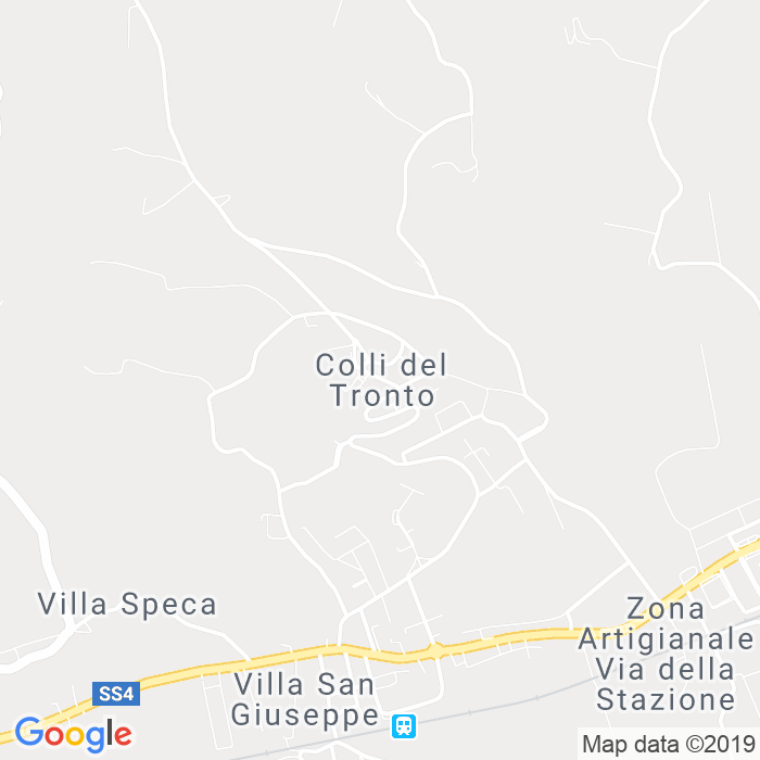 CAP di Colli Del Tronto in Ascoli Piceno