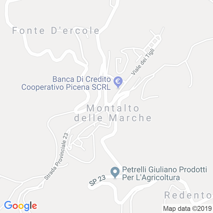 CAP di Montalto Delle Marche in Ascoli Piceno