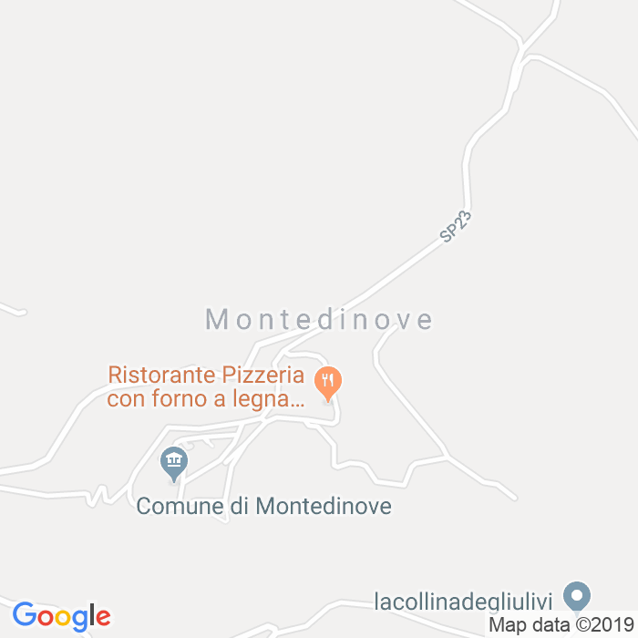 CAP di Montedinove in Ascoli Piceno