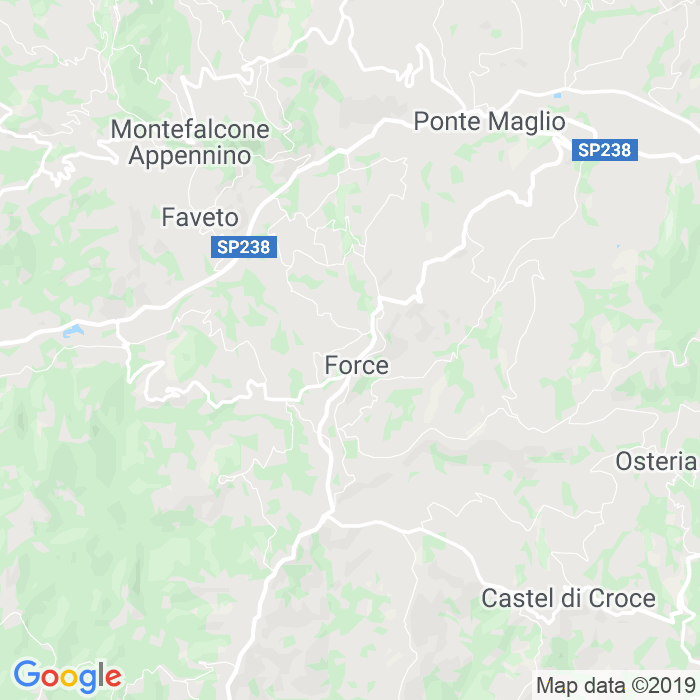 CAP di Force in Ascoli Piceno