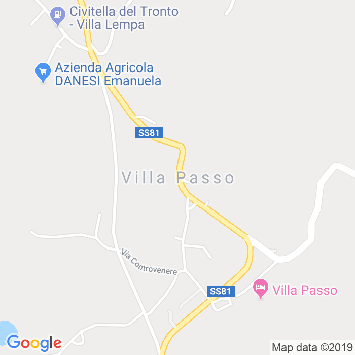 CAP di Villa Passo a Civitella Del Tronto