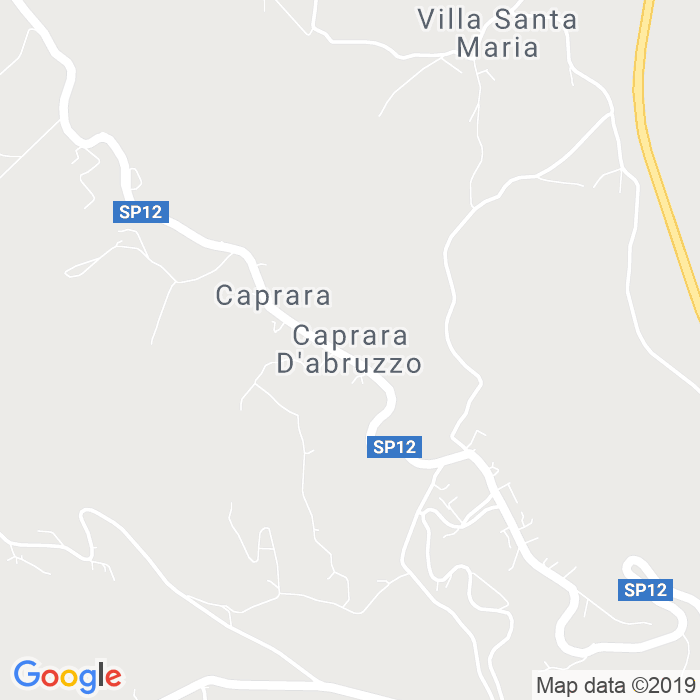 CAP di Caprara D'Abruzzo a Spoltore