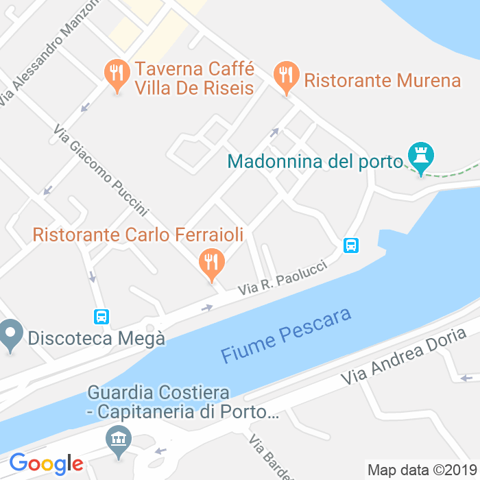 CAP di Via Enrico Fermi a Pescara