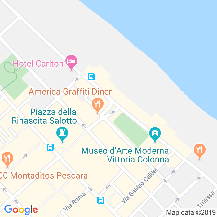 CAP di Piazza Primo Maggio a Pescara