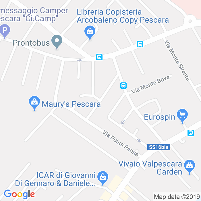 CAP di Via Morrone a Pescara