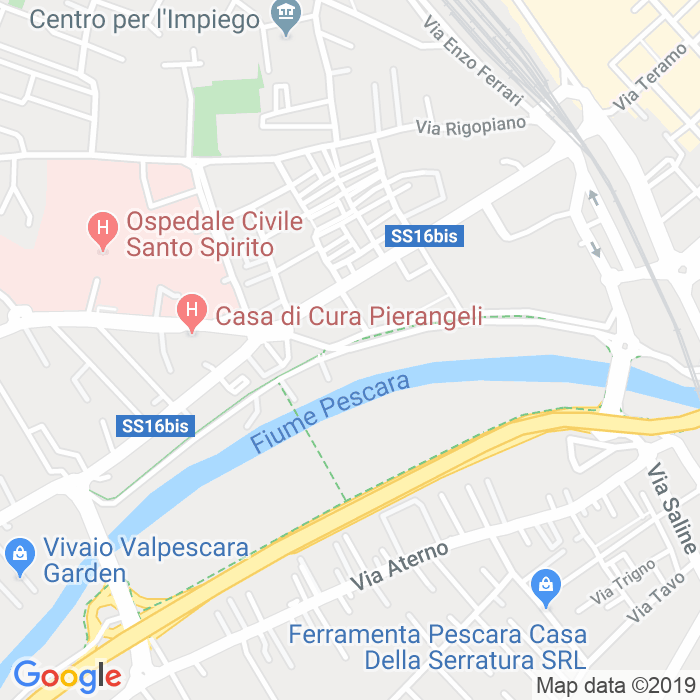 CAP di Via Valle Roveto a Pescara