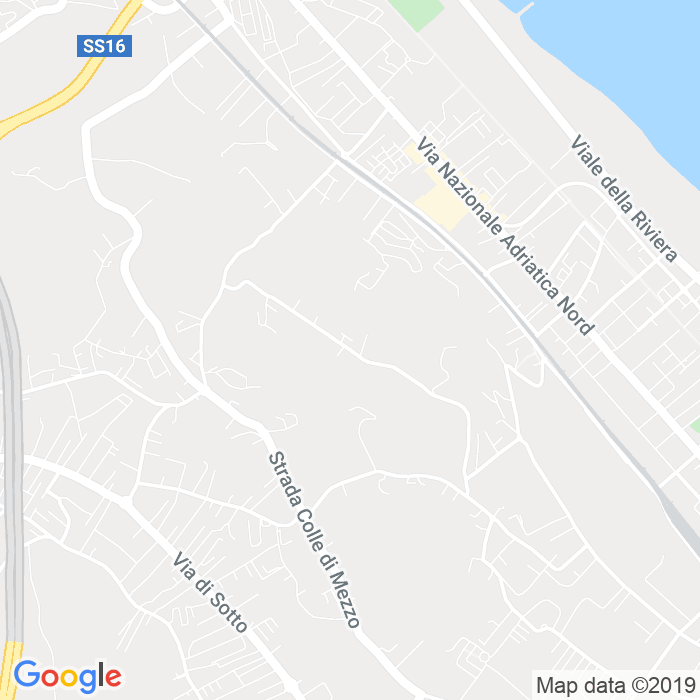 CAP di Strada Fonte Borea Colle Del Telegrafo a Pescara