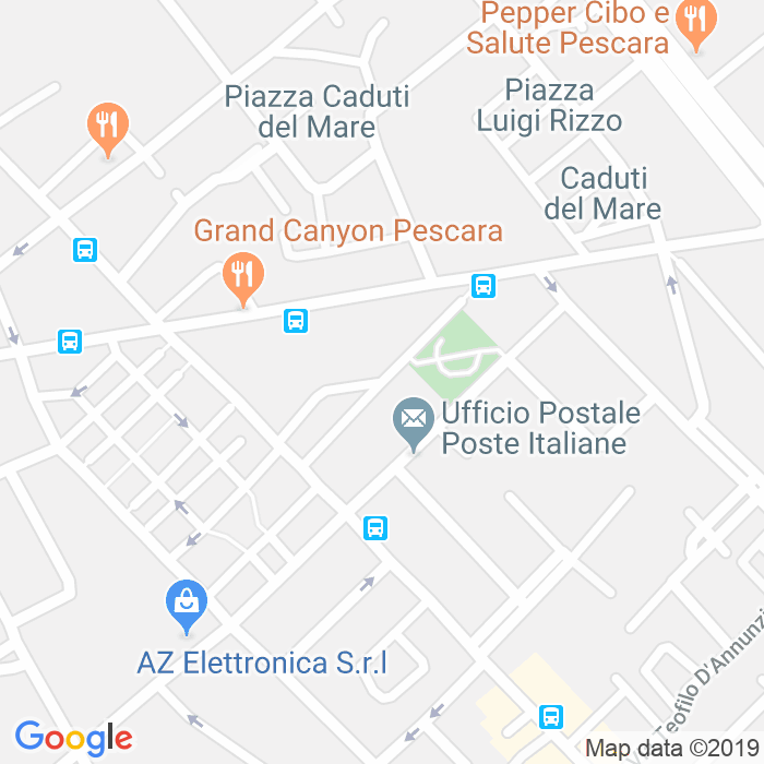 CAP di Via Giulio De Petra a Pescara