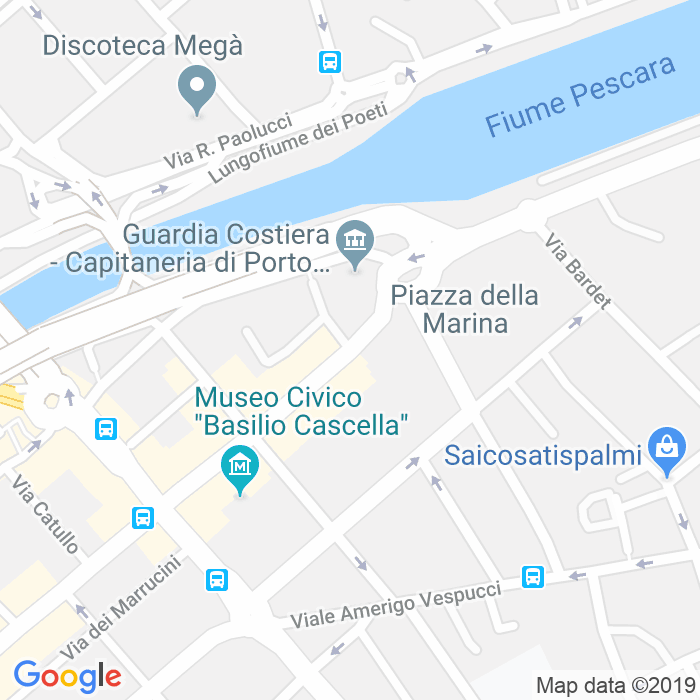 CAP di Via Marco Polo a Pescara