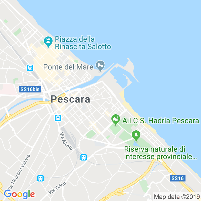 CAP di Via Melchiorre Delfico a Pescara