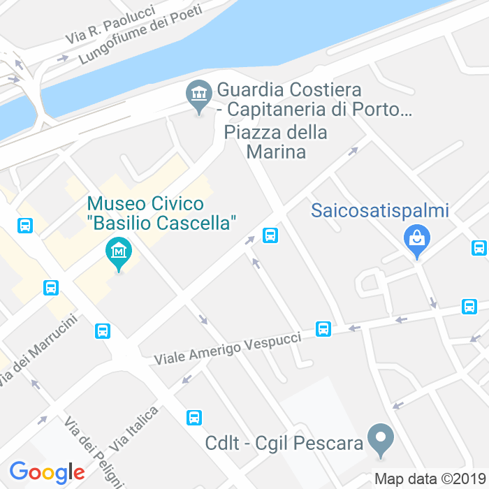 CAP di Via Niccolo'Zeno a Pescara