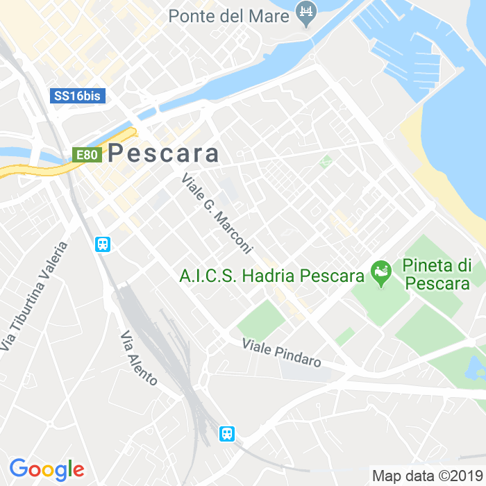 CAP di Viale Guglielmo Marconi a Pescara