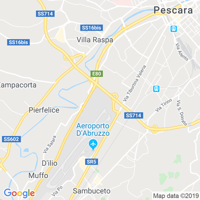 CAP di Via Fino a Pescara