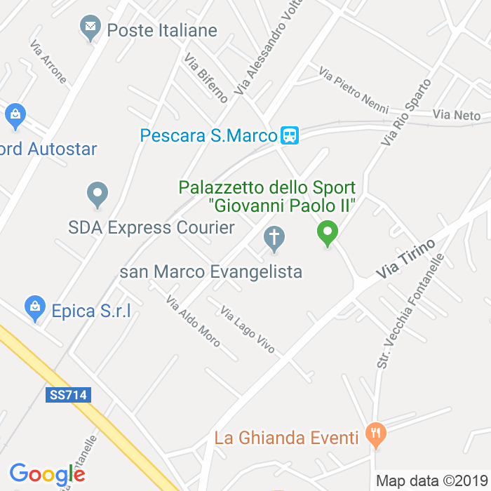 CAP di Via Aldo Moro a Pescara