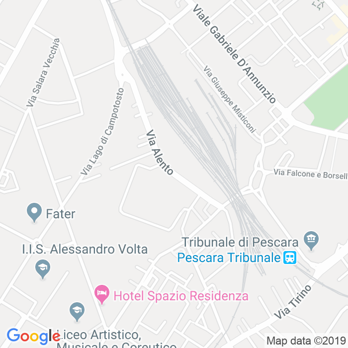 CAP di Via Alento a Pescara