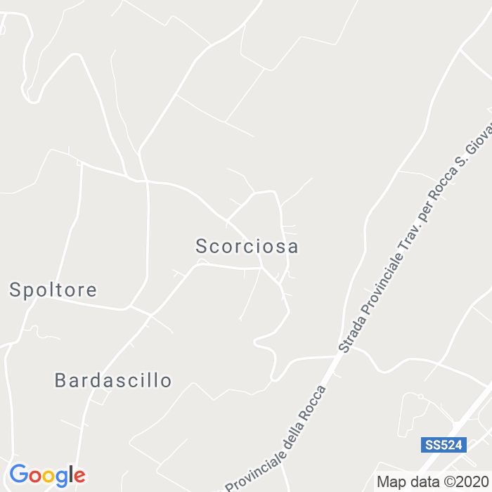 CAP di Scorciosa (Villascorciosa) a Fossacesia