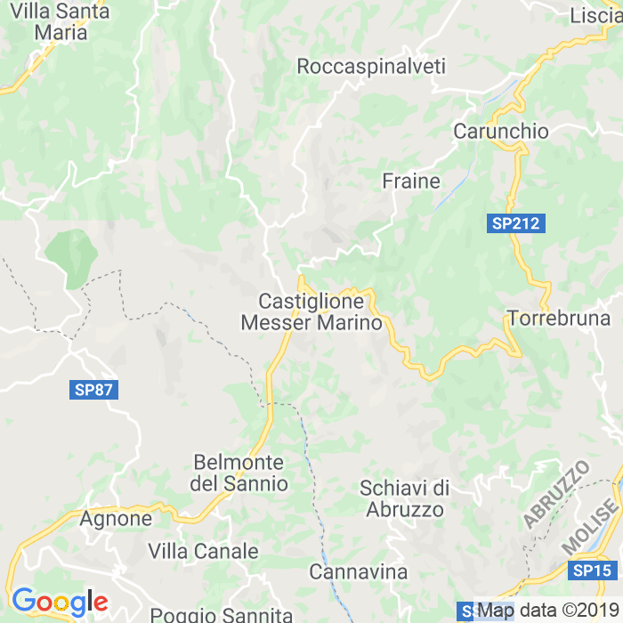 CAP di Castiglione Messer Marino in Chieti