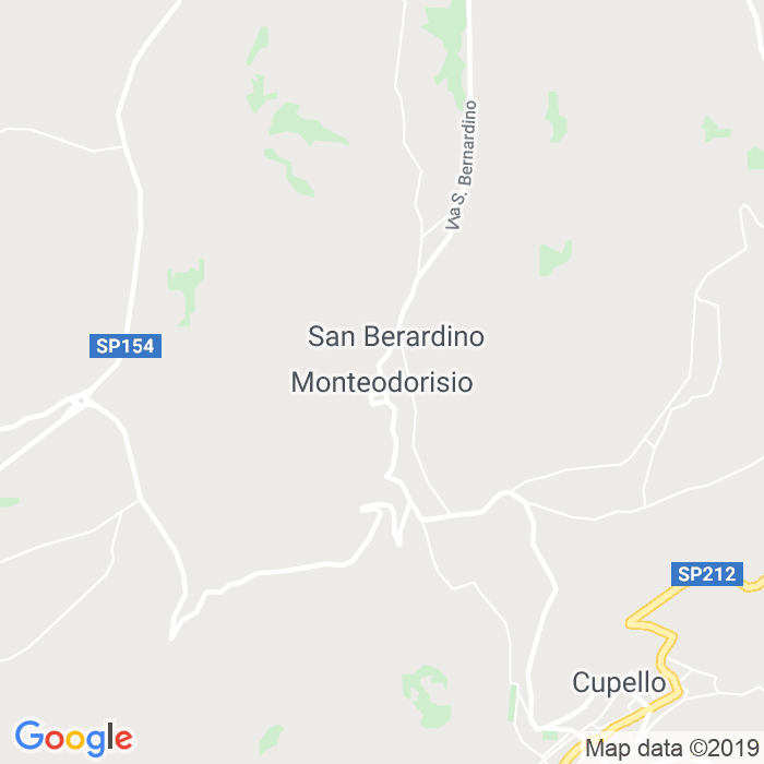 CAP di Monteodorisio in Chieti