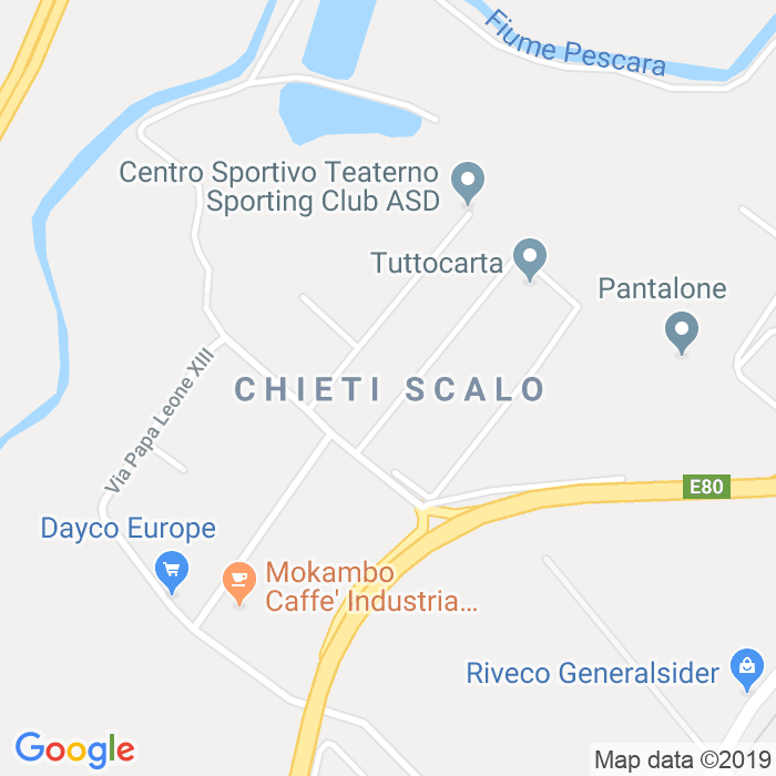 CAP di Chieti Scalo (Chieti Stazione) a Chieti