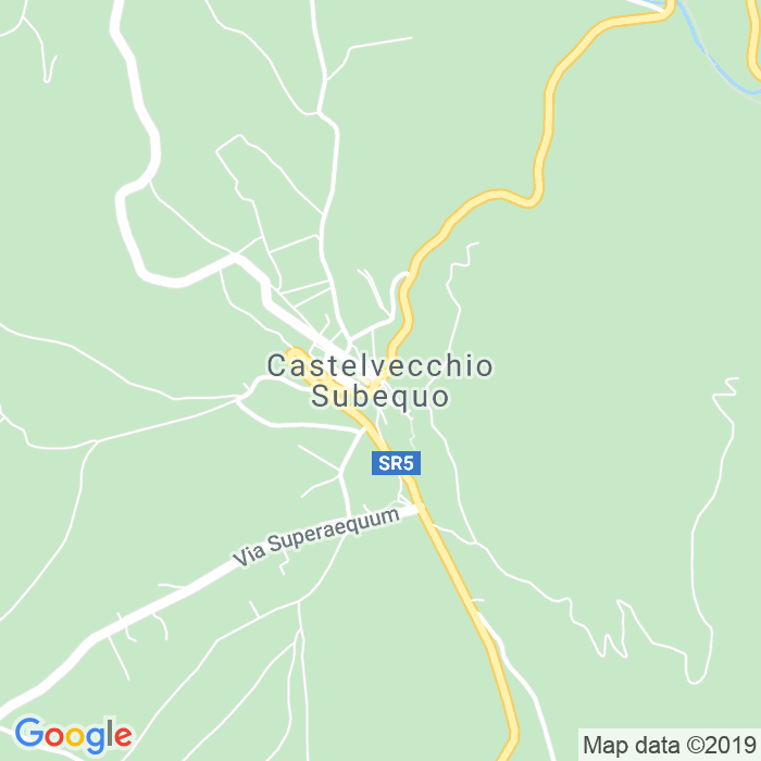 CAP di Castelvecchio Subequo in Laquila