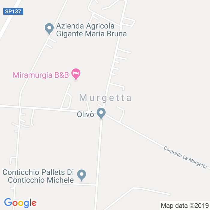 CAP di Murgetta (La Murgetta) a Gravina In Puglia