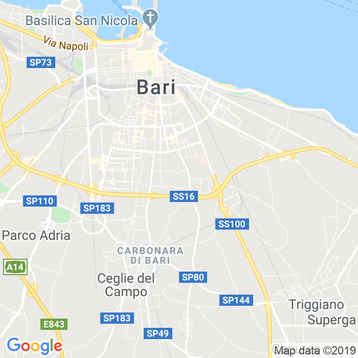 CAP di Via Giuffrida a Bari
