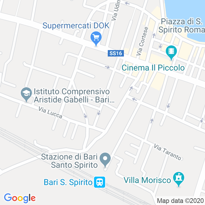 CAP di Via Palermo a Bari