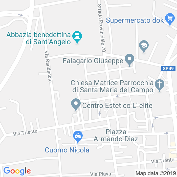 CAP di Via Antonio Sciesa a Bari